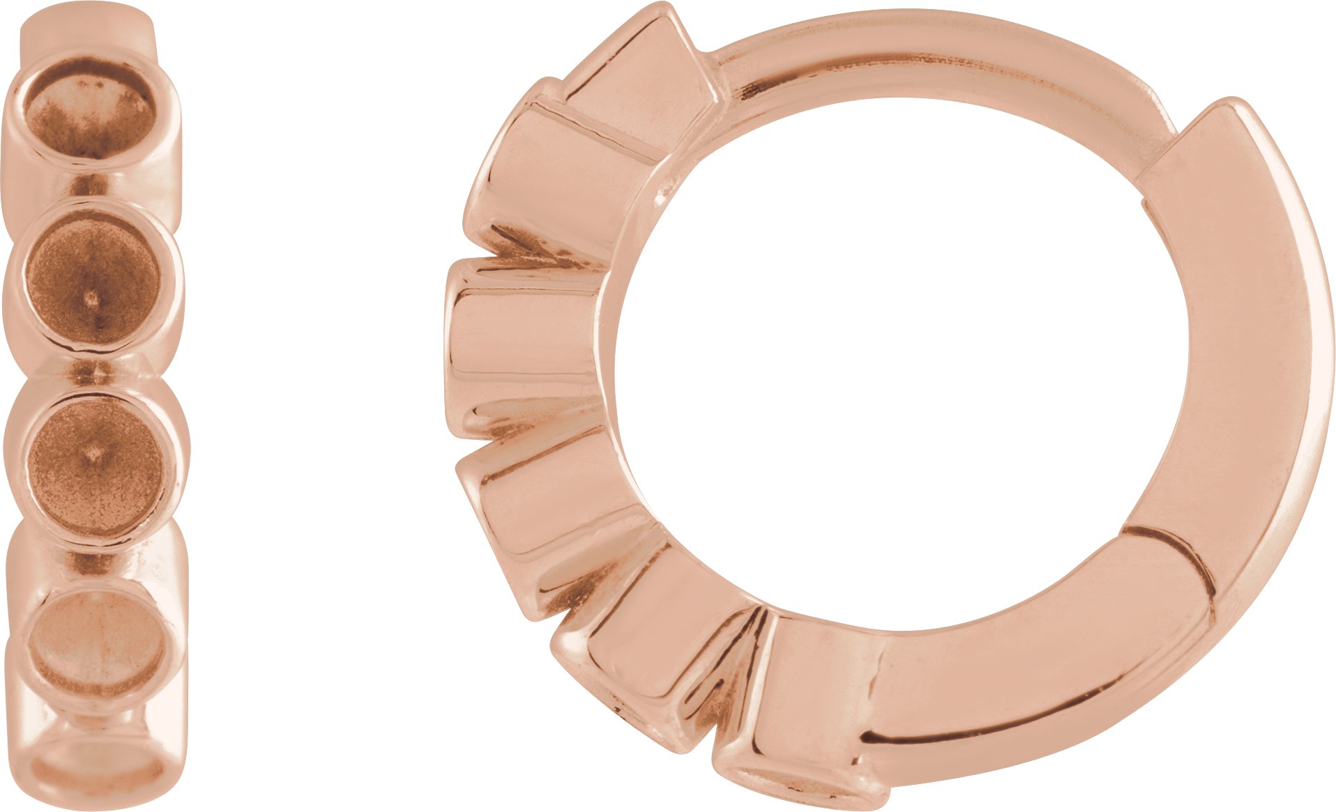Hinged Hoop Earrings