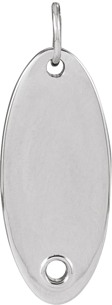 Engravable Accented Necklace or Pendant