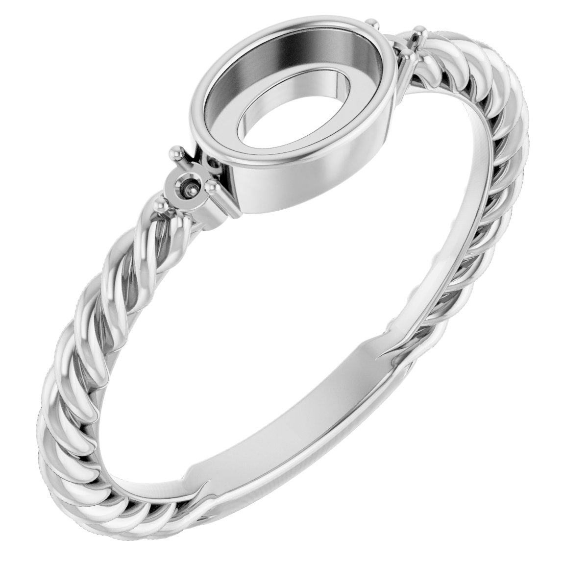Accented Cabochon Ring