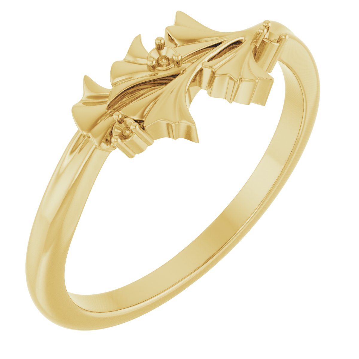 Accented Floral Ring