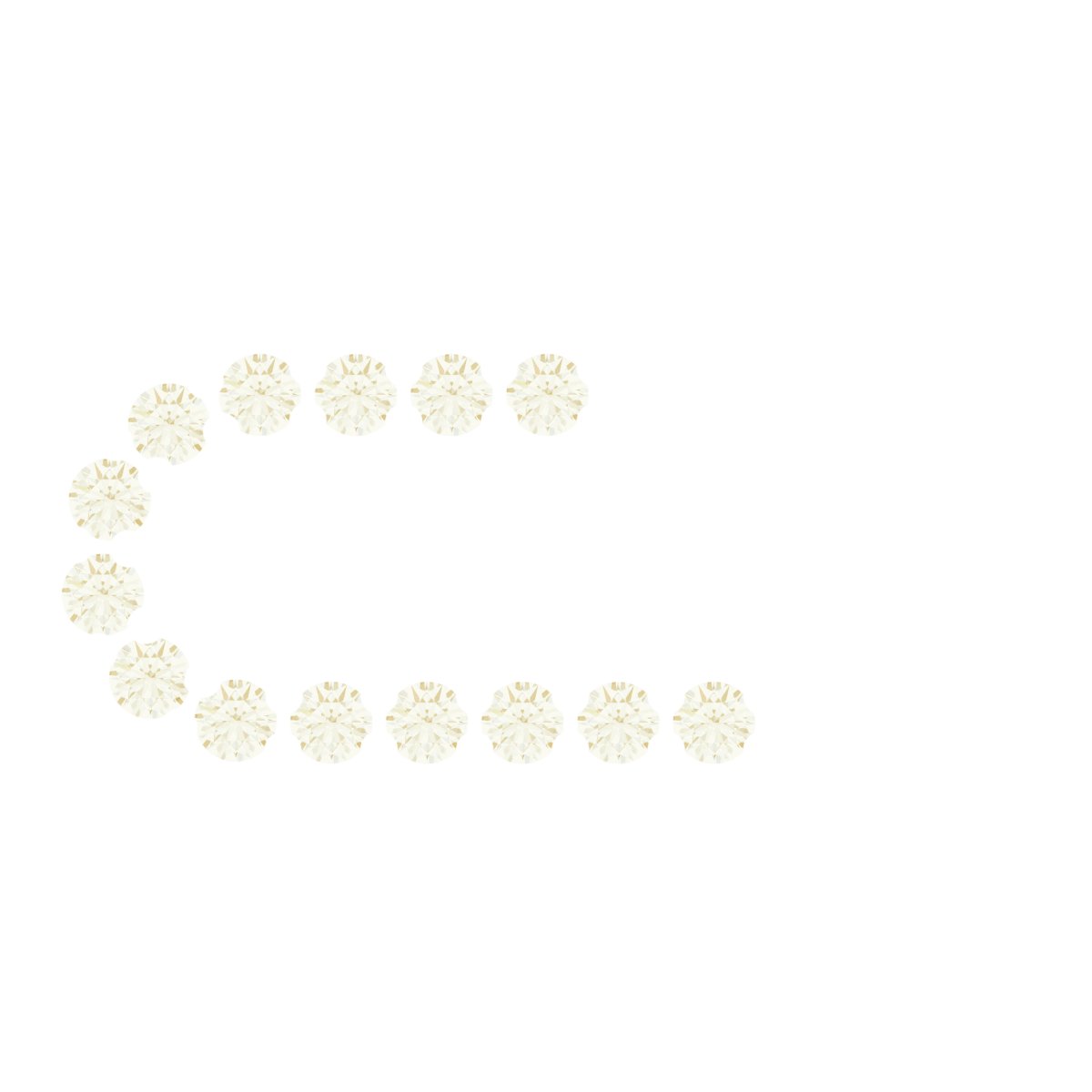 Accented Paperclip-Style Necklace or Center