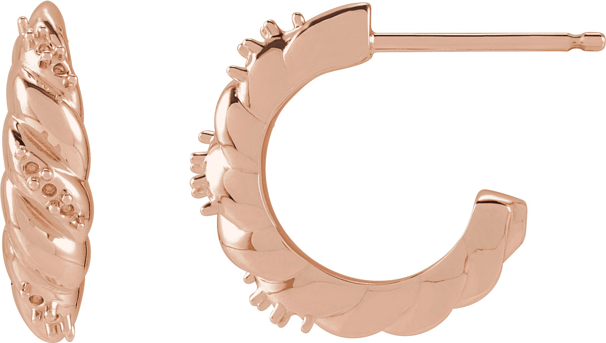Accented Dome Earrings