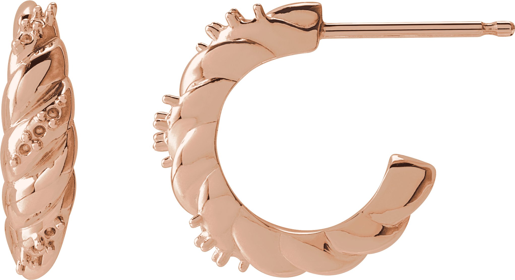 Accented Dome Earrings