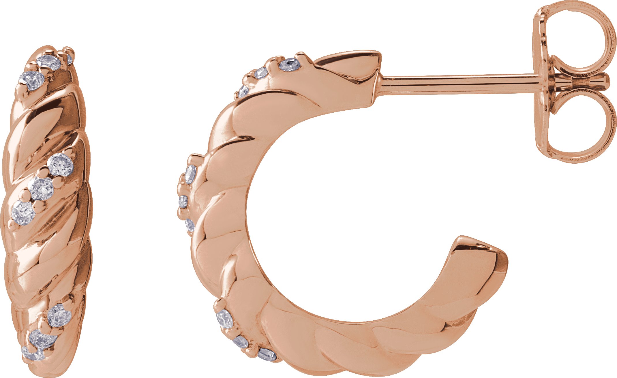 Accented Dome Earrings