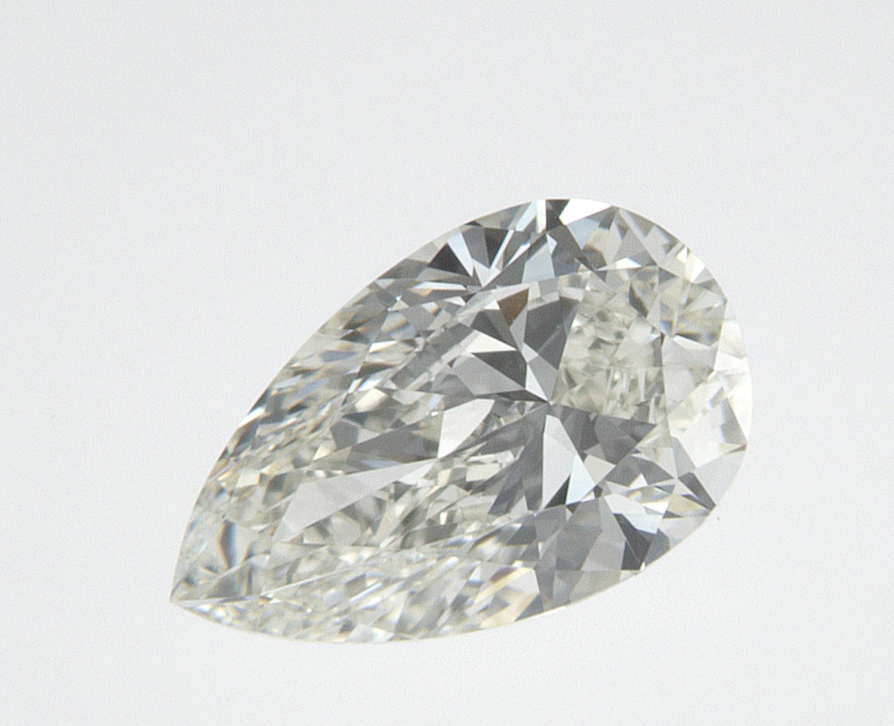 0.6 Carat Pear Cut Natural Diamond