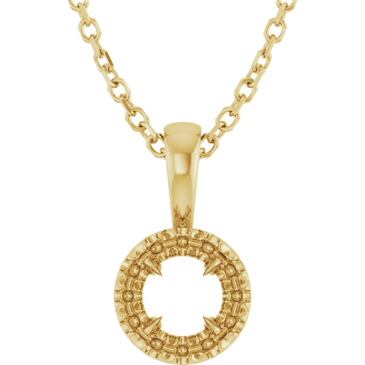 Halo-Style Necklace or Pendant
