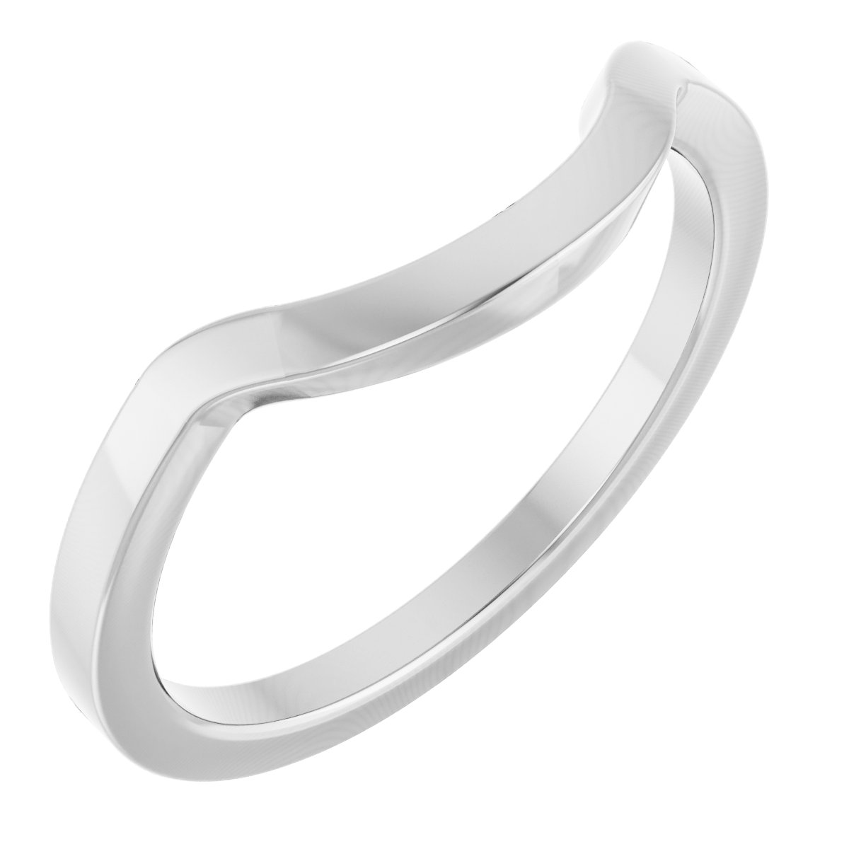 Half-Bezel Accented Engagement Ring or Band