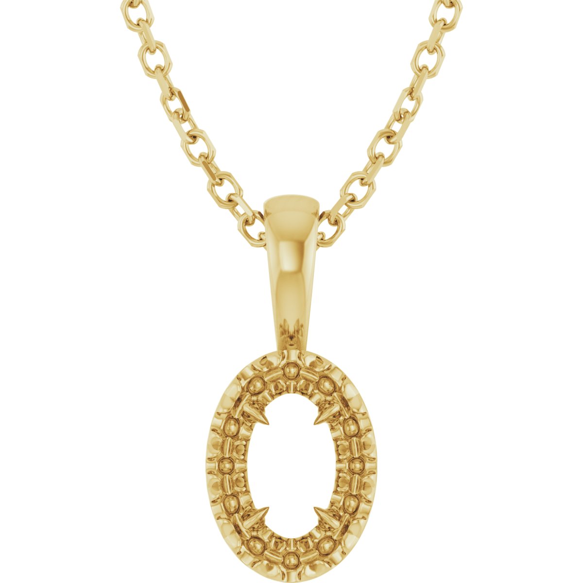 Halo-Style Necklace or Pendant