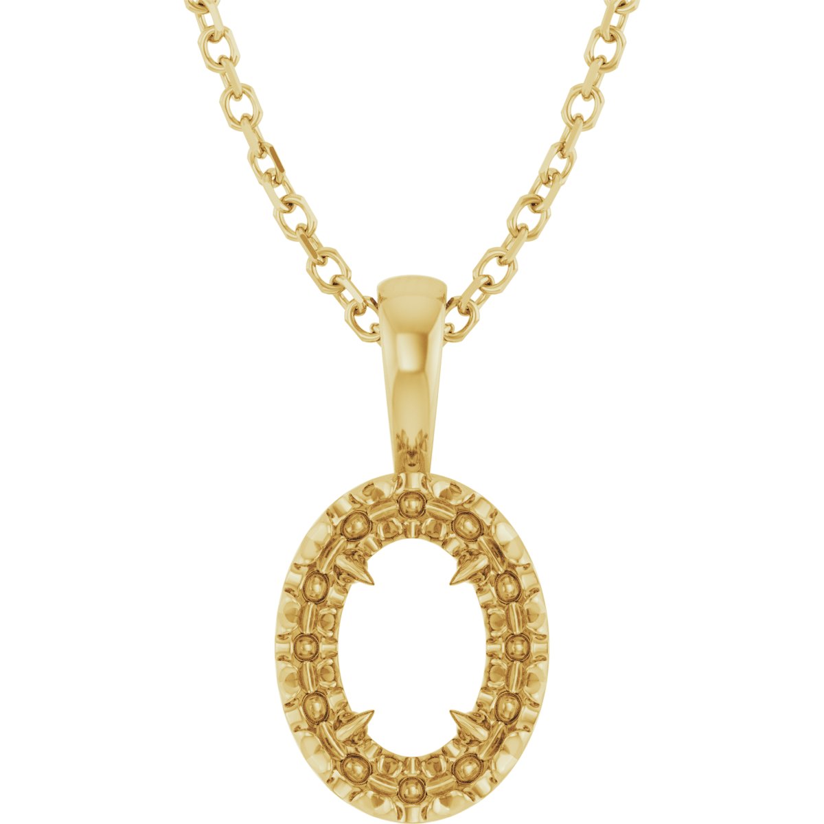 Halo-Style Necklace or Pendant