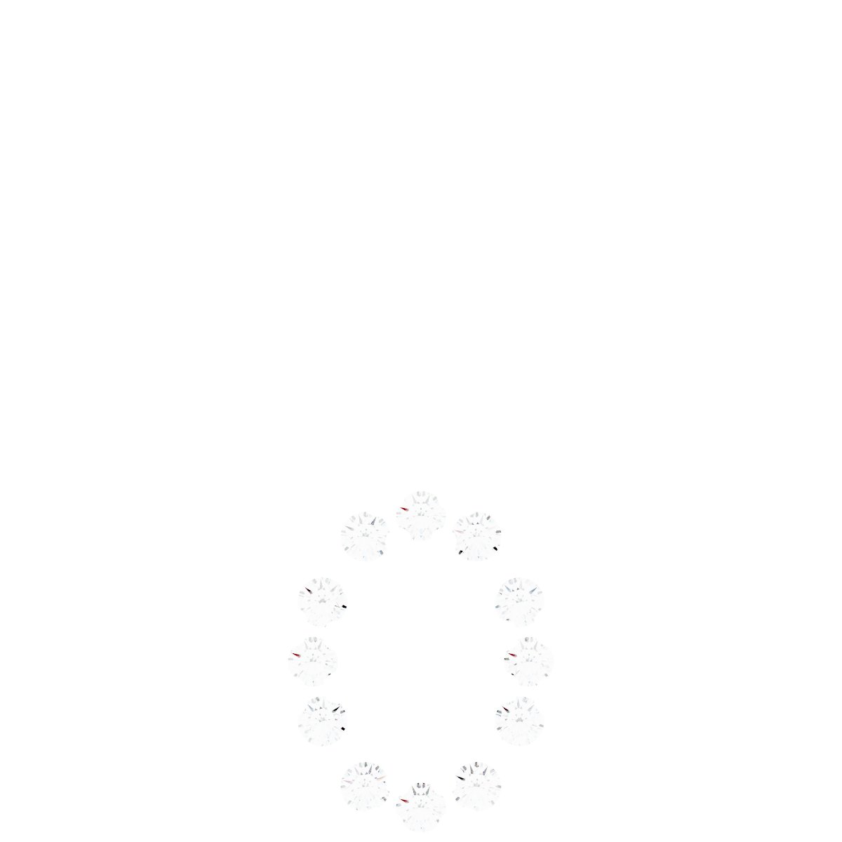 Halo-Style Necklace or Pendant