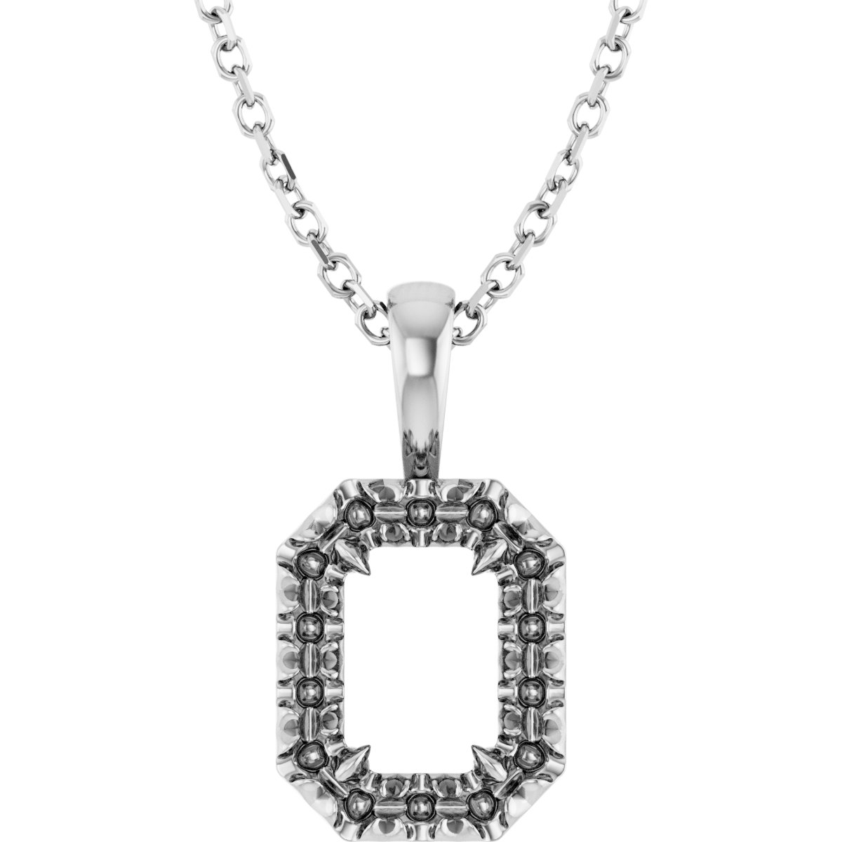 Halo-Style Necklace or Pendant