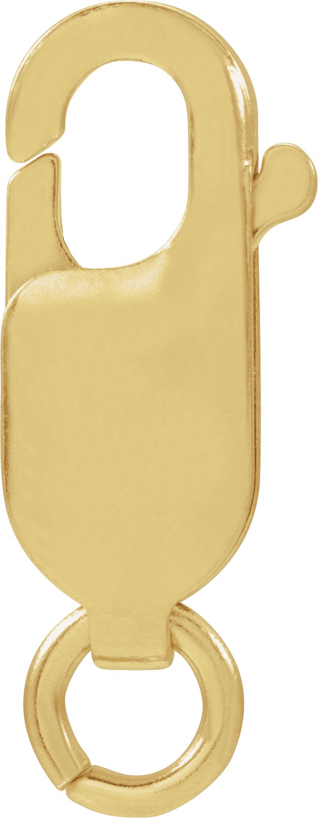 14K Yellow Gold 13.5x5.25 mm Standard Weight Lobster Clasp with