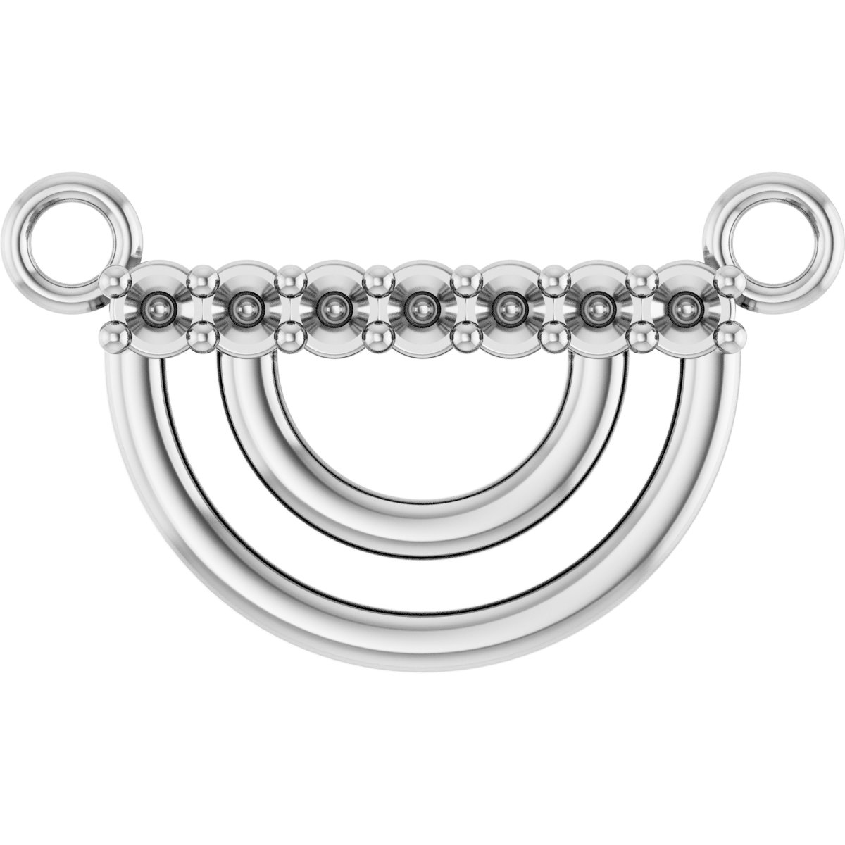 Accented Arch Necklace or Center