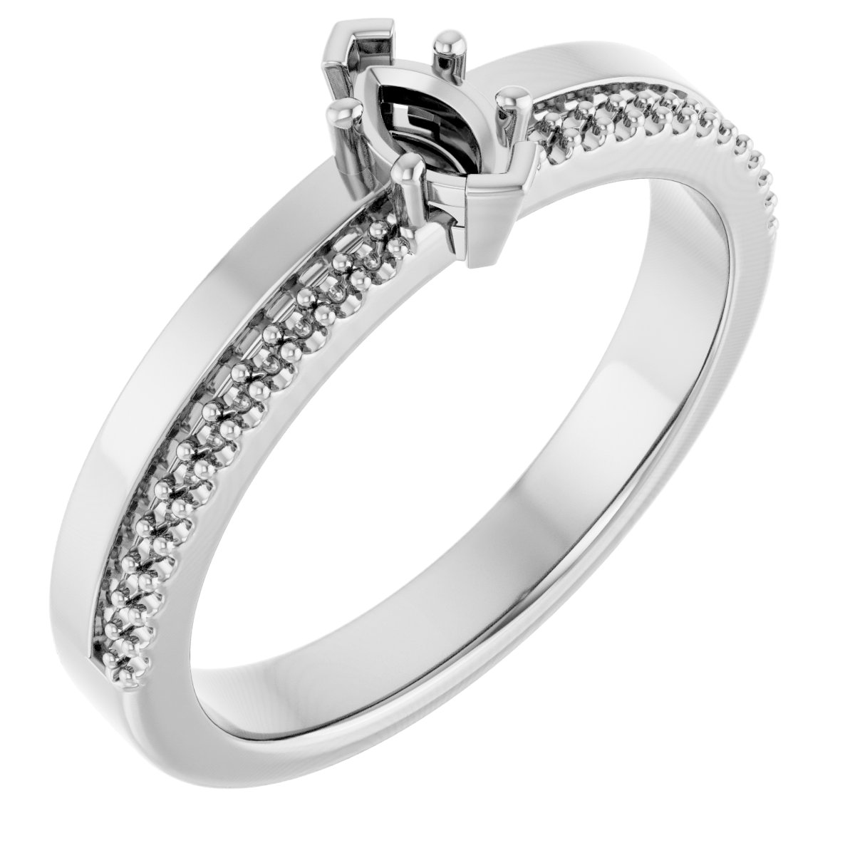 14k White Gold