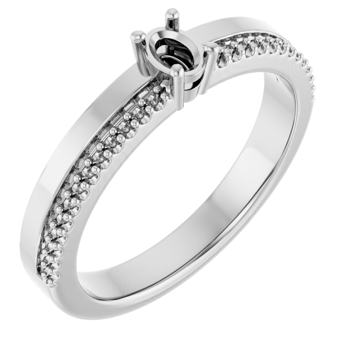 14k White Gold