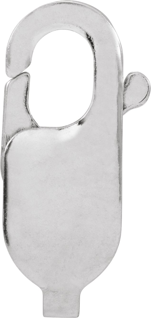 Platinum 13.5x5.25mm Standard Weight Lobster Clasp | Stuller