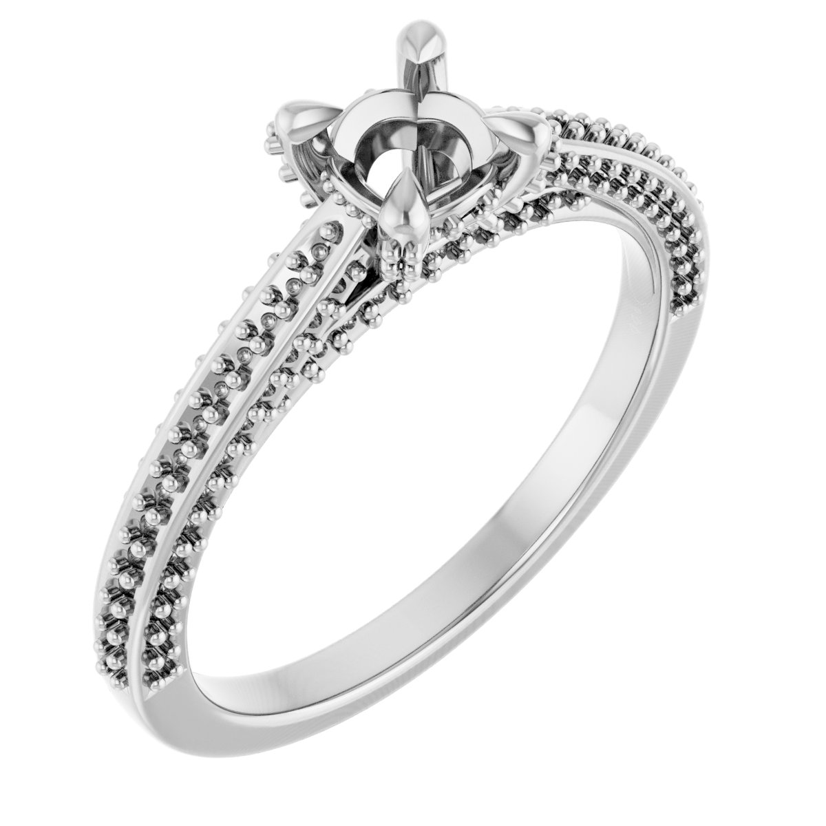 14k White Gold