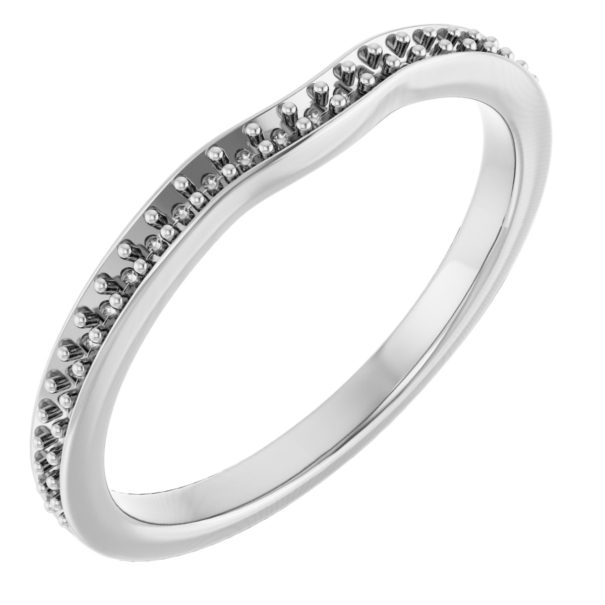 18k White Gold