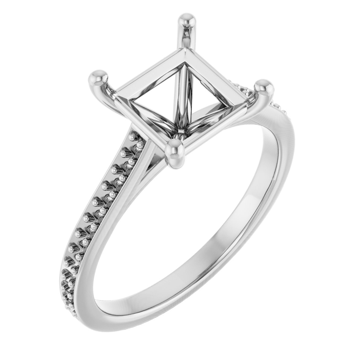Claw-Prong Engagement Ring