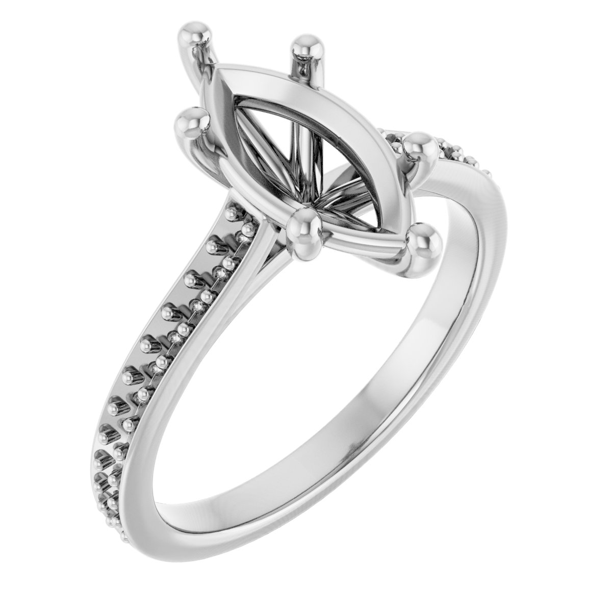 Claw-Prong Engagement Ring