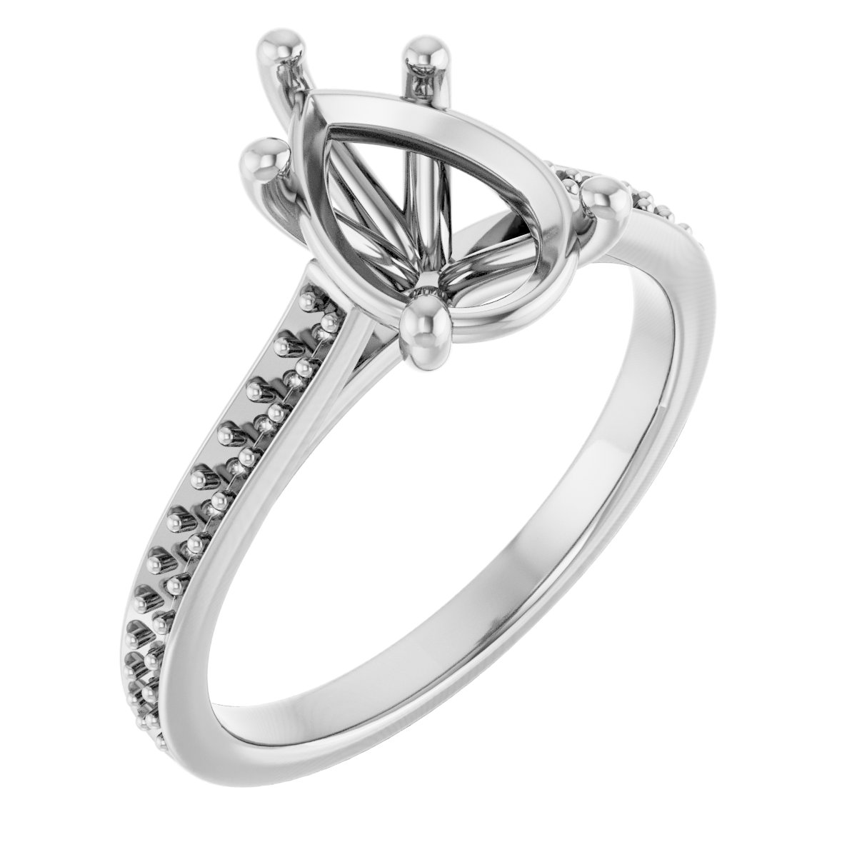 Claw-Prong Engagement Ring