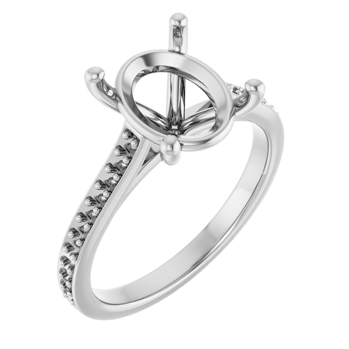 Claw-Prong Engagement Ring