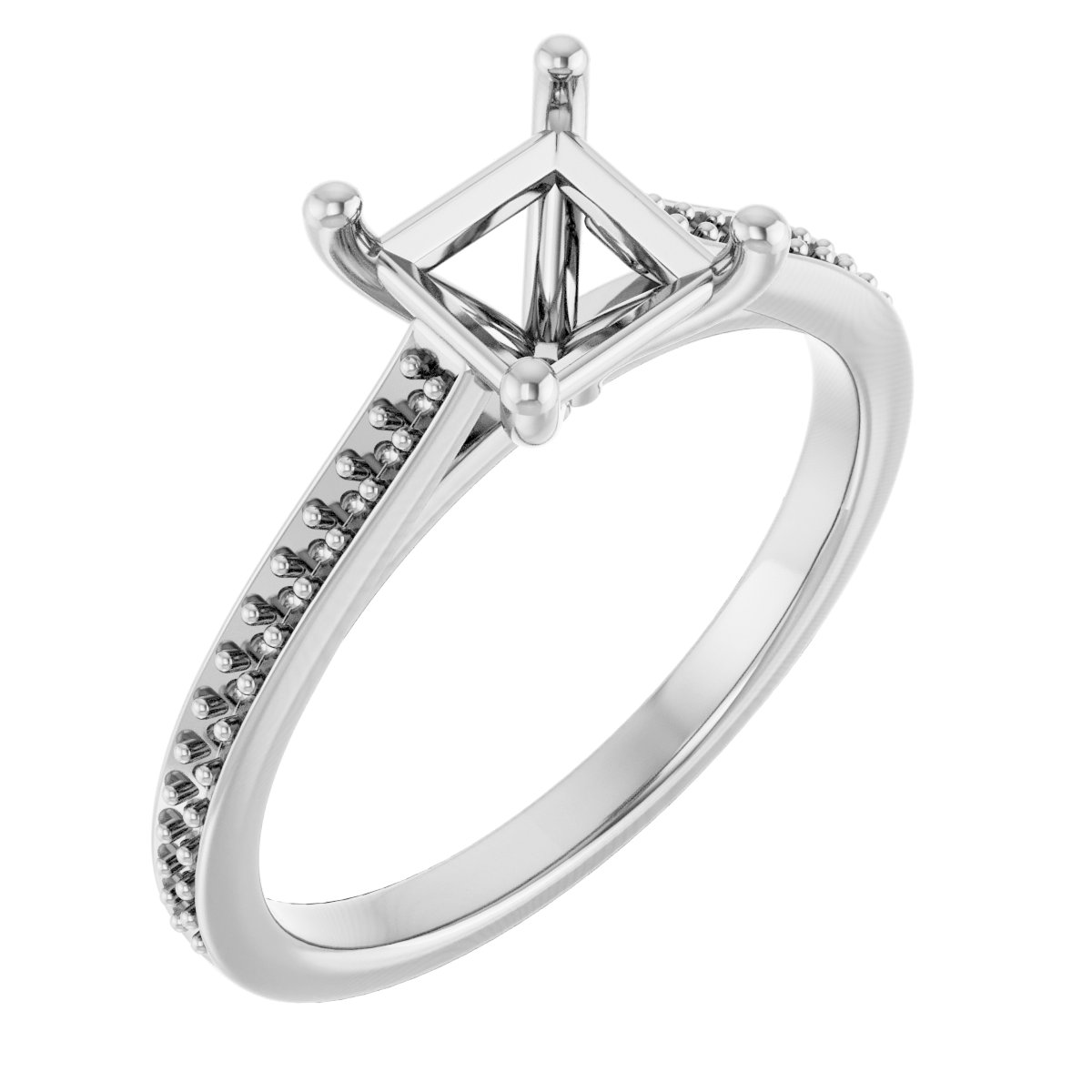 Claw-Prong Engagement Ring