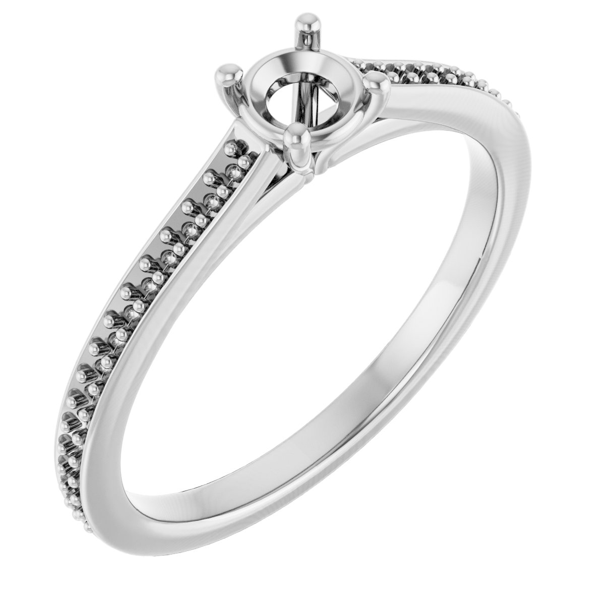 Claw-Prong Engagement Ring