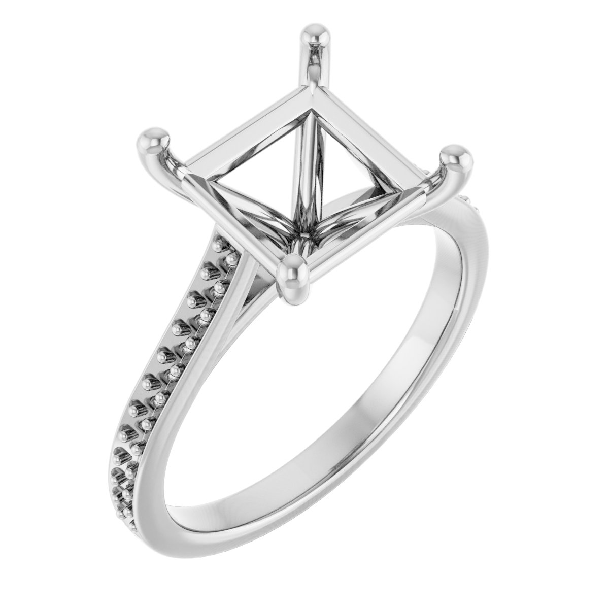 Claw-Prong Engagement Ring