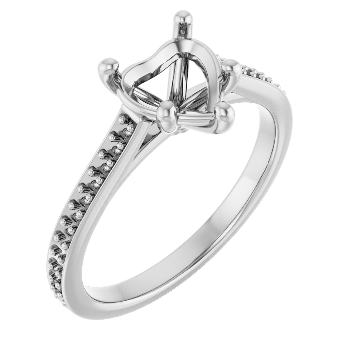 Claw-Prong Engagement Ring