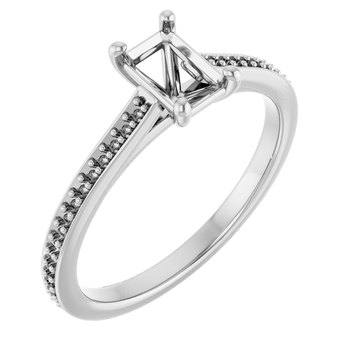 Claw-Prong Engagement Ring