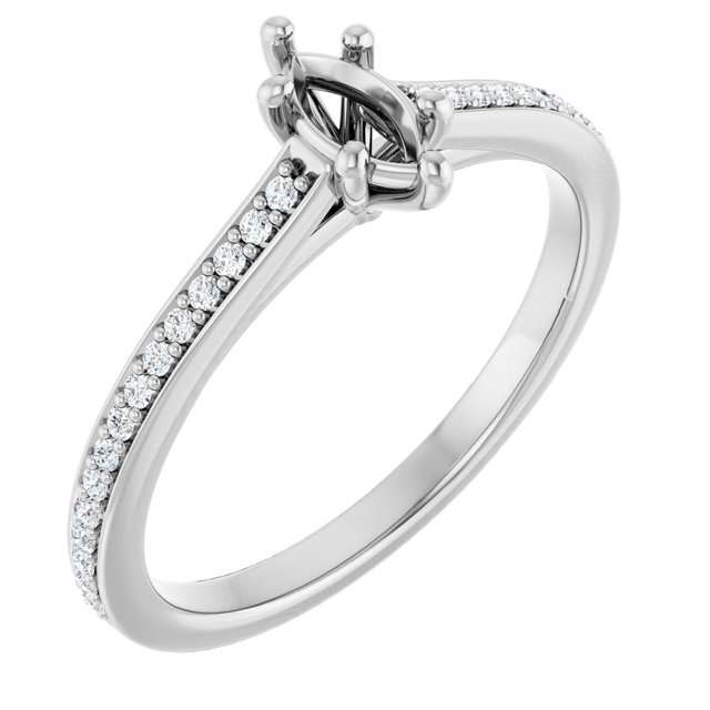 14k White Gold
