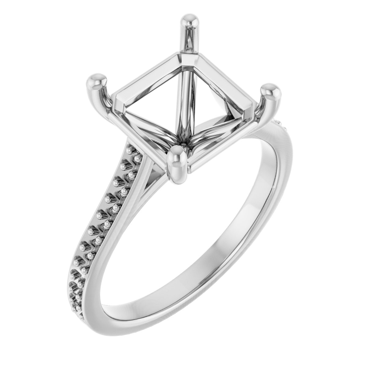 Claw-Prong Engagement Ring