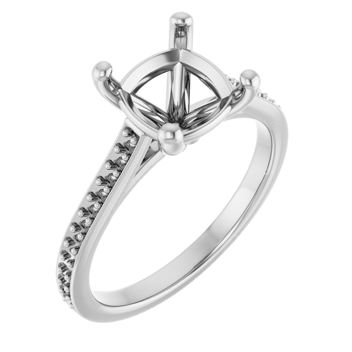 Claw-Prong Engagement Ring