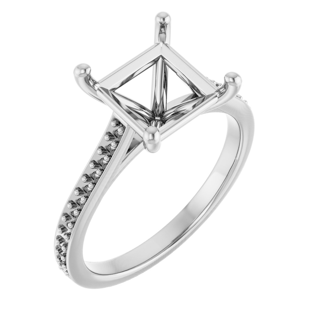 Claw-Prong Engagement Ring