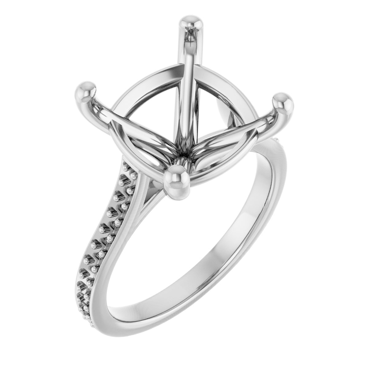 Claw-Prong Engagement Ring