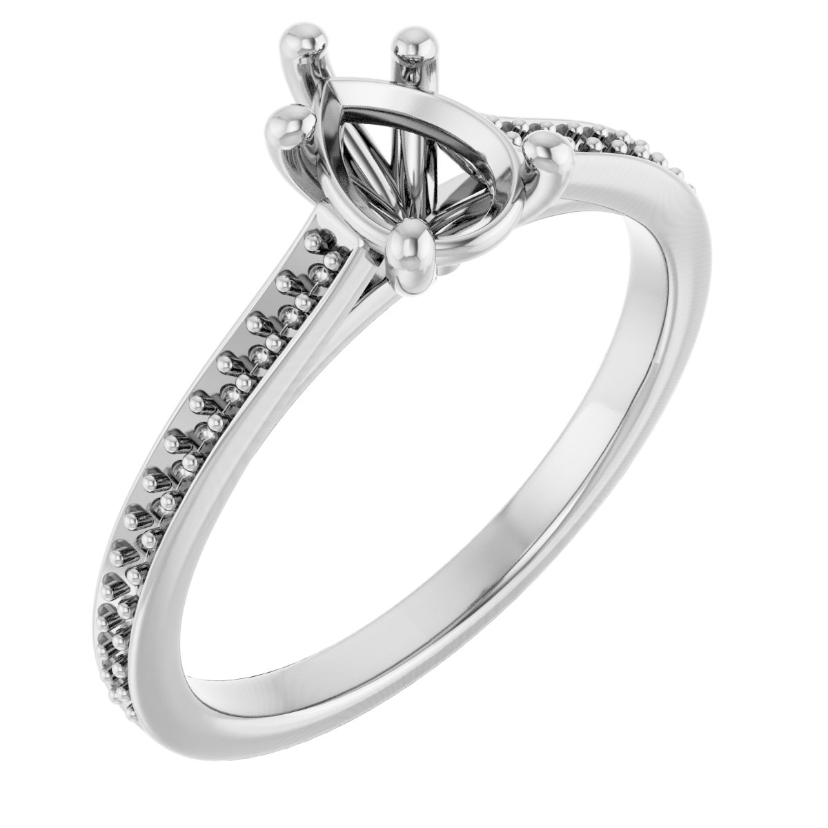 Claw-Prong Engagement Ring