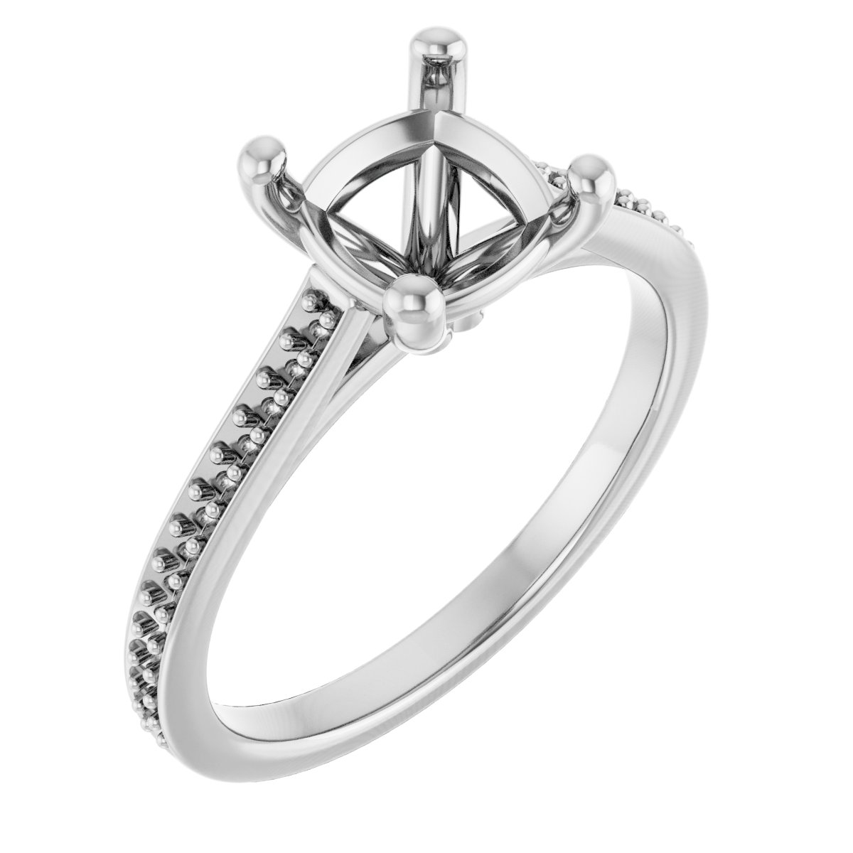 Claw-Prong Engagement Ring