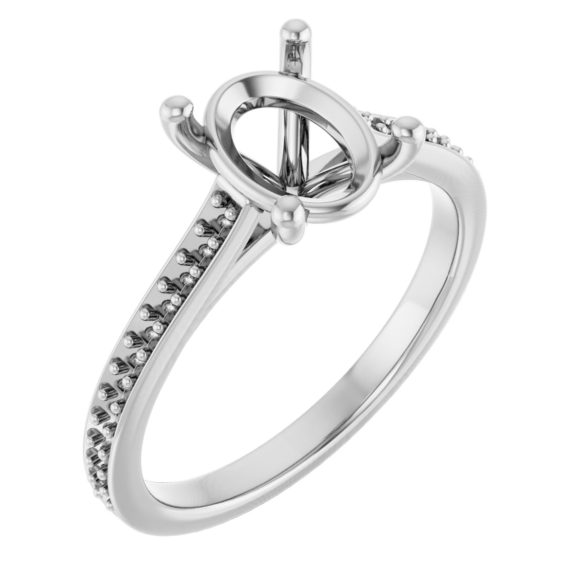 Claw-Prong Engagement Ring
