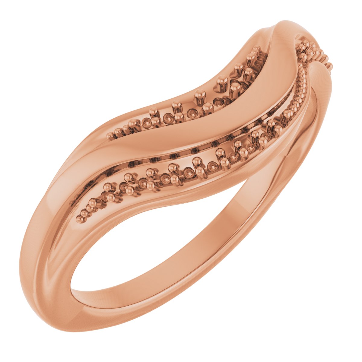 Accented Stepped Edge Contour Band