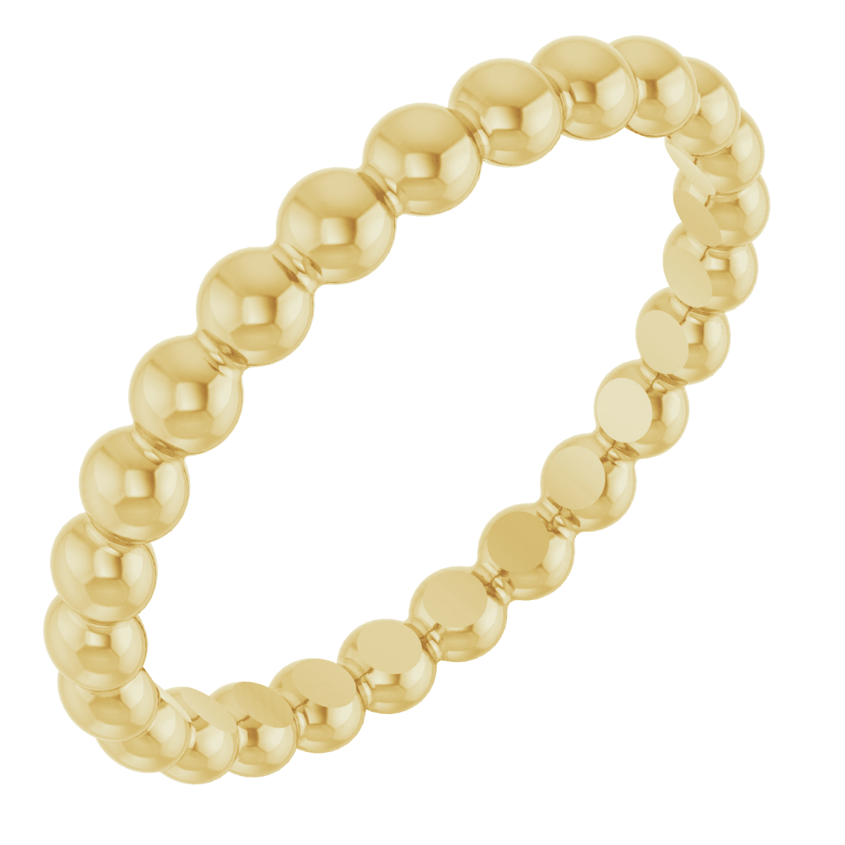 beaded stackable ring