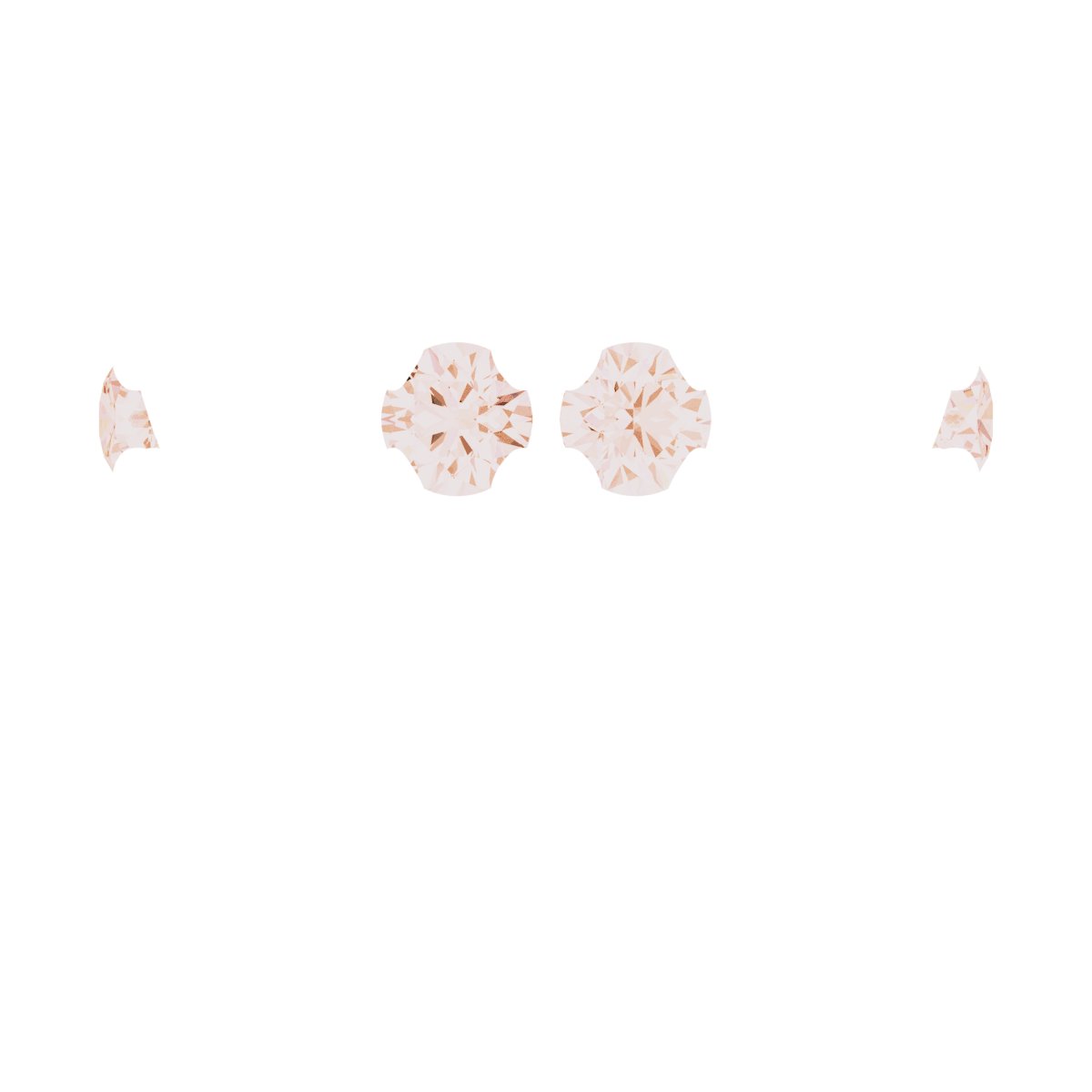 4-Prong Pre-Notched Claw Hidden Halo-Style Peg Setting