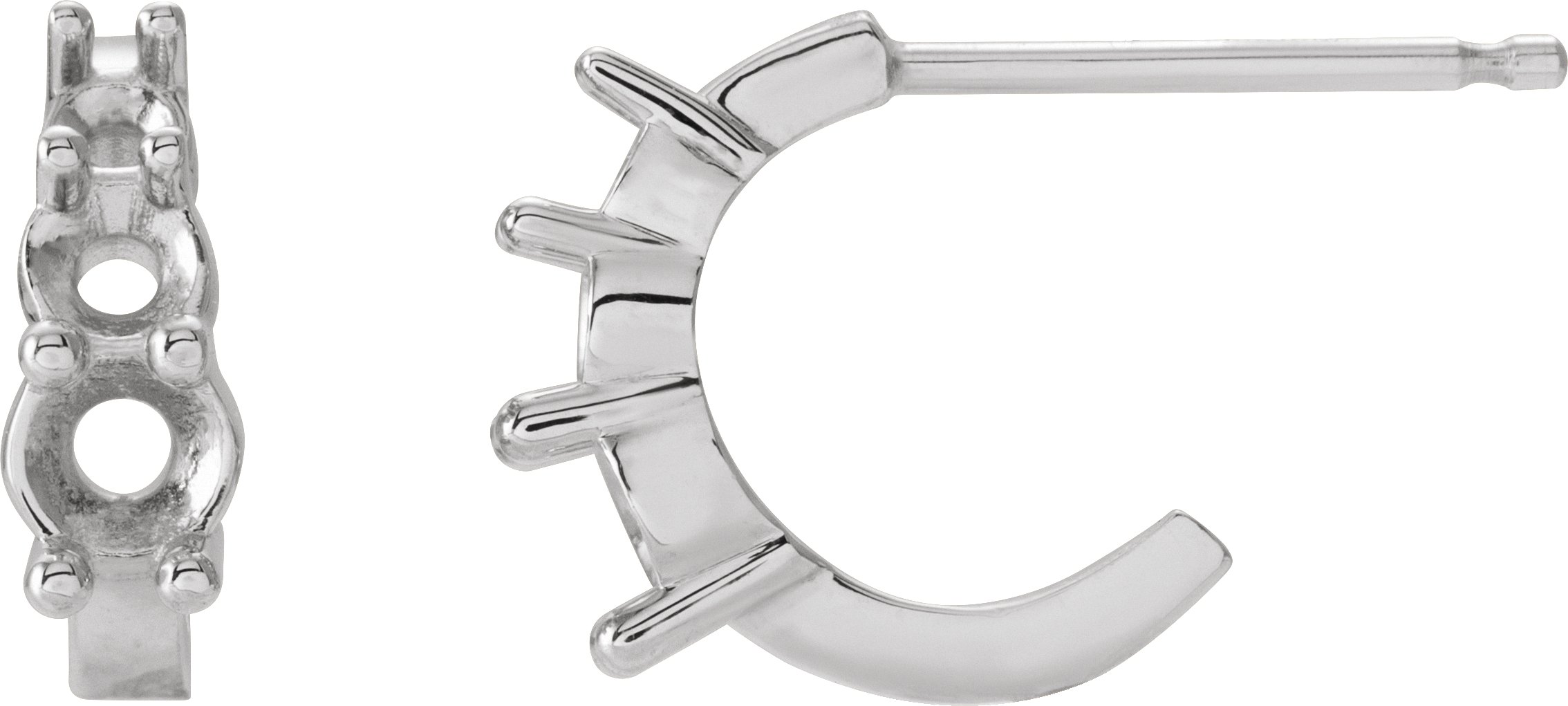 Graduated Hoop Earrings