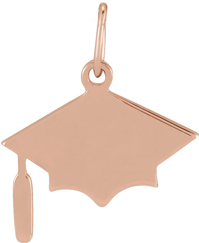 Engravable Graduation Cap Necklace or Charm/Pendant