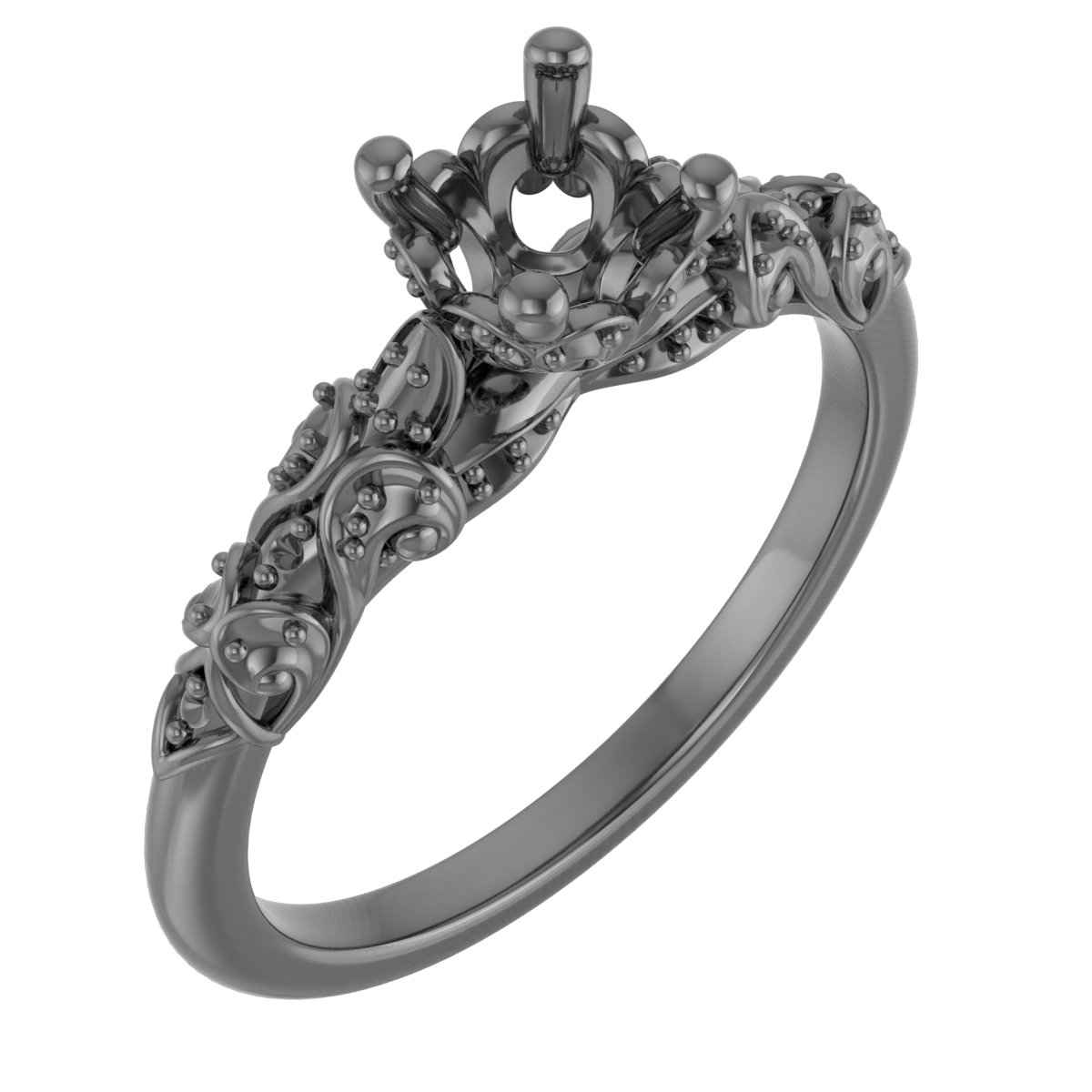 7x5 mm Oval Engagement Ring Mounting