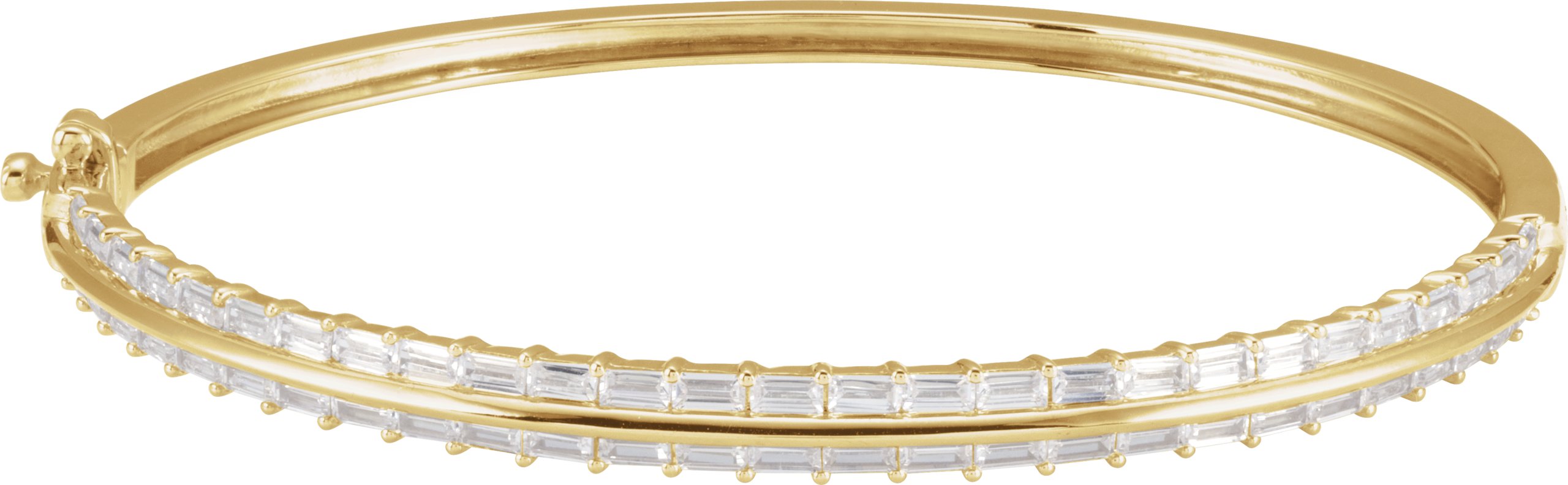 Lab-Grown Diamond Bangle Bracelet