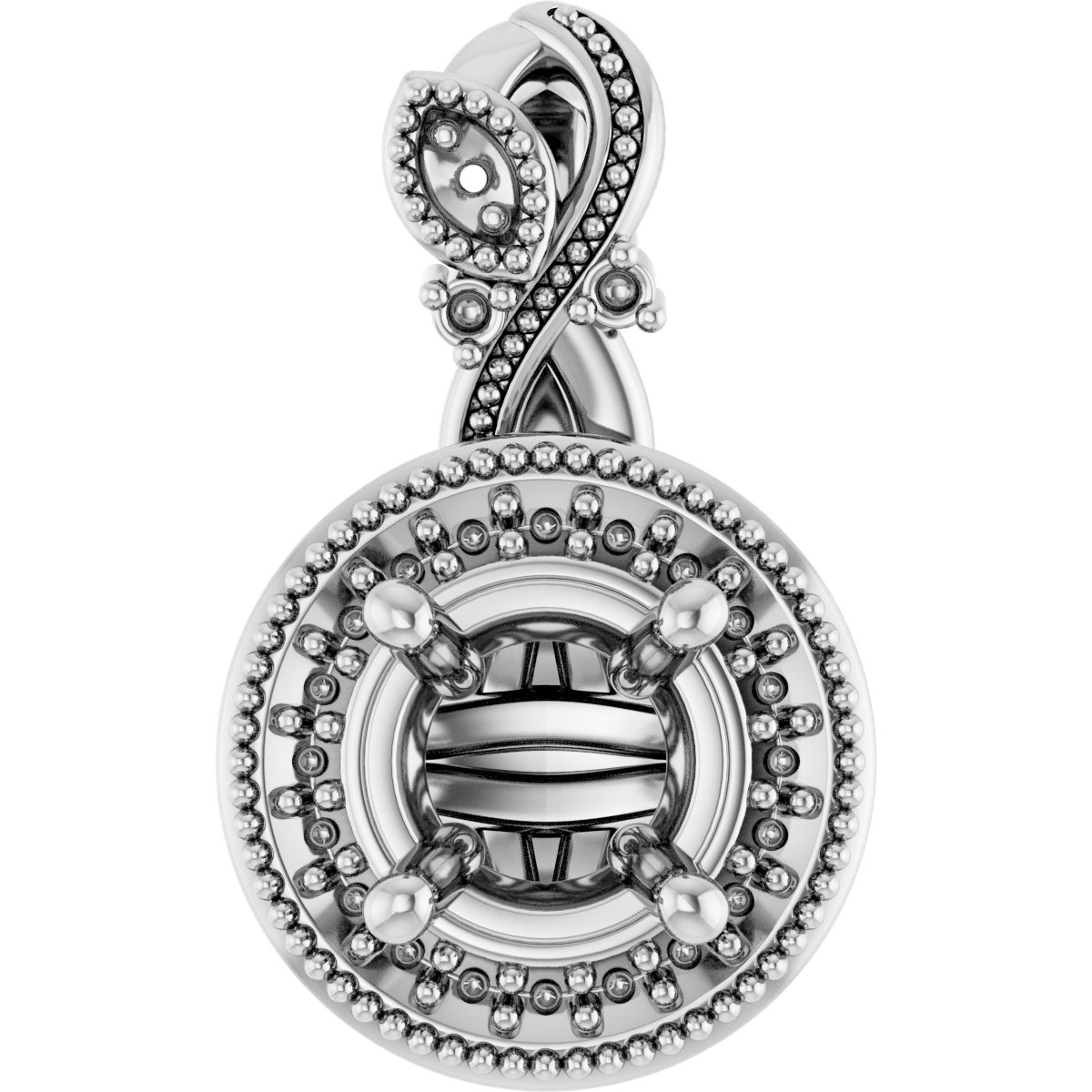 Halo-Style Pendant