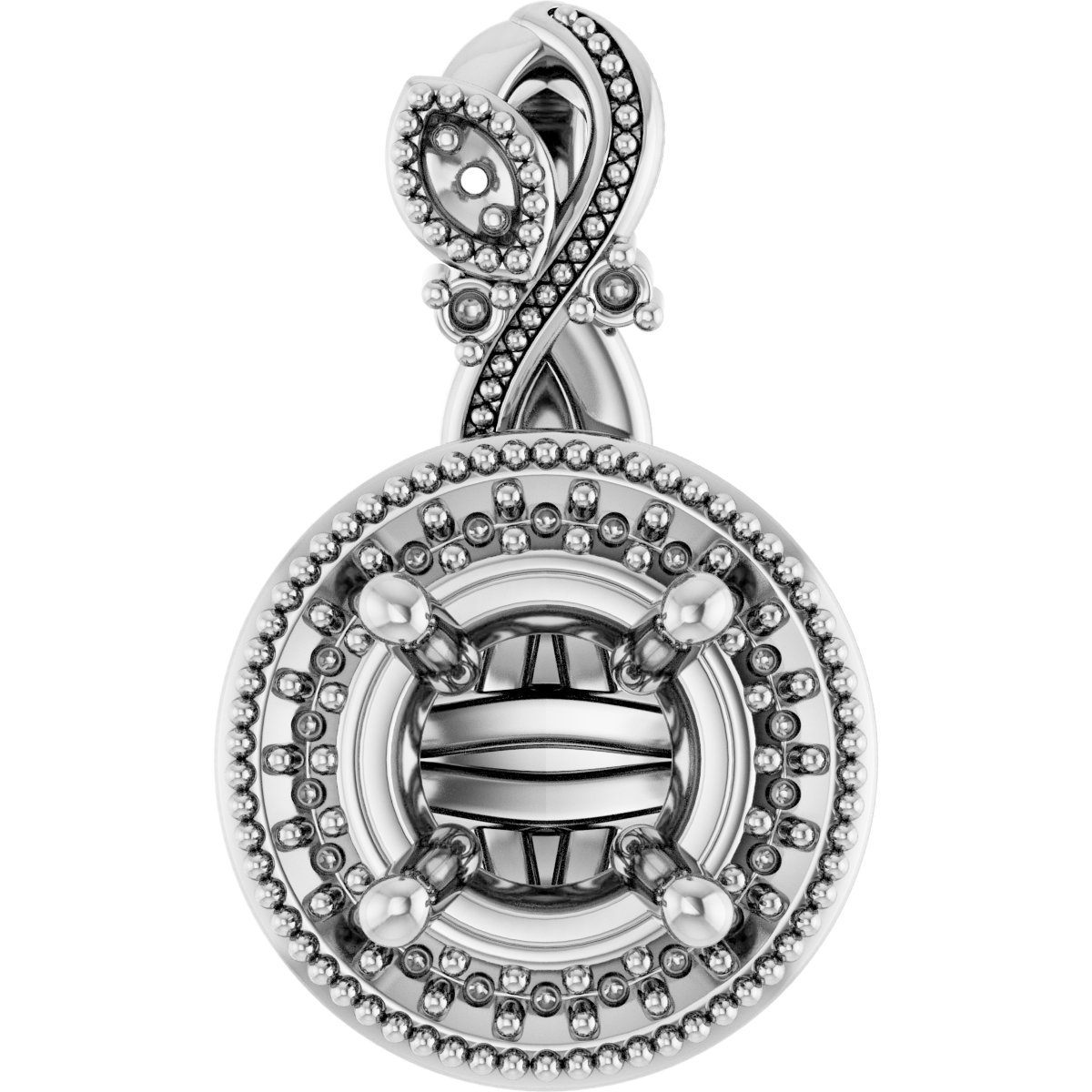 Halo-Style Pendant