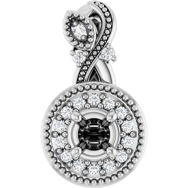 14k White Gold