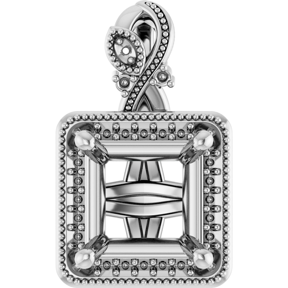Halo-Style Pendant